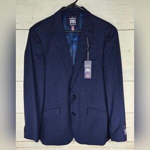 Savile Row Co. Hoxton Check Notch Lapel Suit Jacket Men's 40R